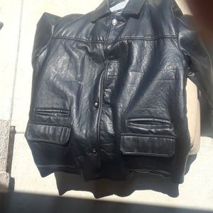 Leather jacket